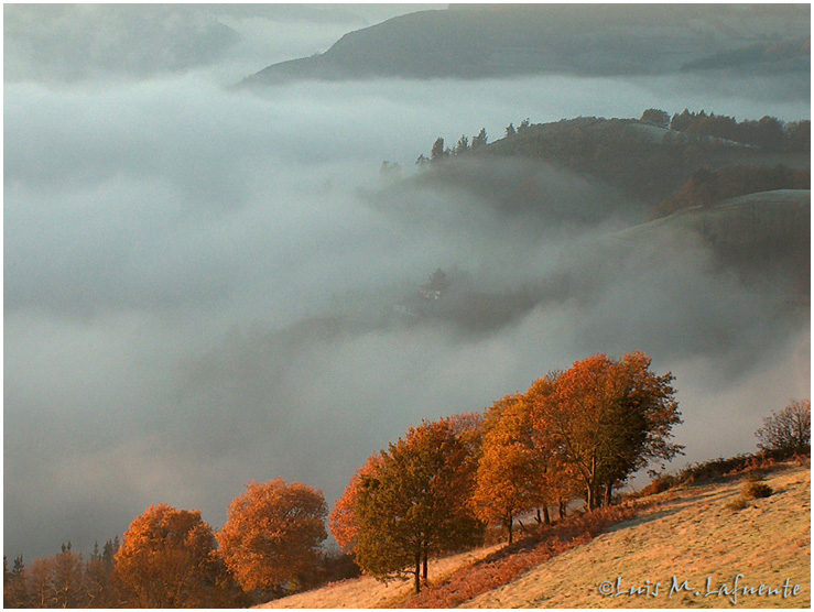 Vista Sur Oeste de la Villa de Tineo - Asturias